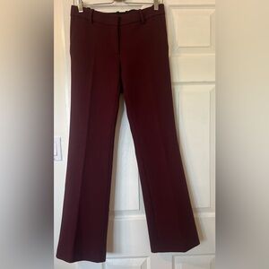 Ann Taylor burgundy pants